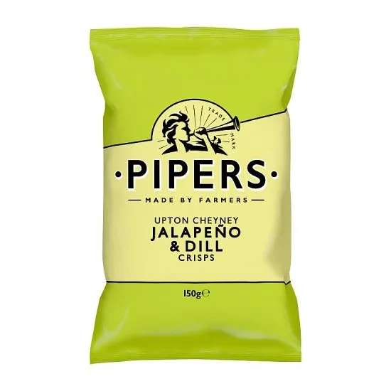 Pipers Jalapeno & Dill 150g