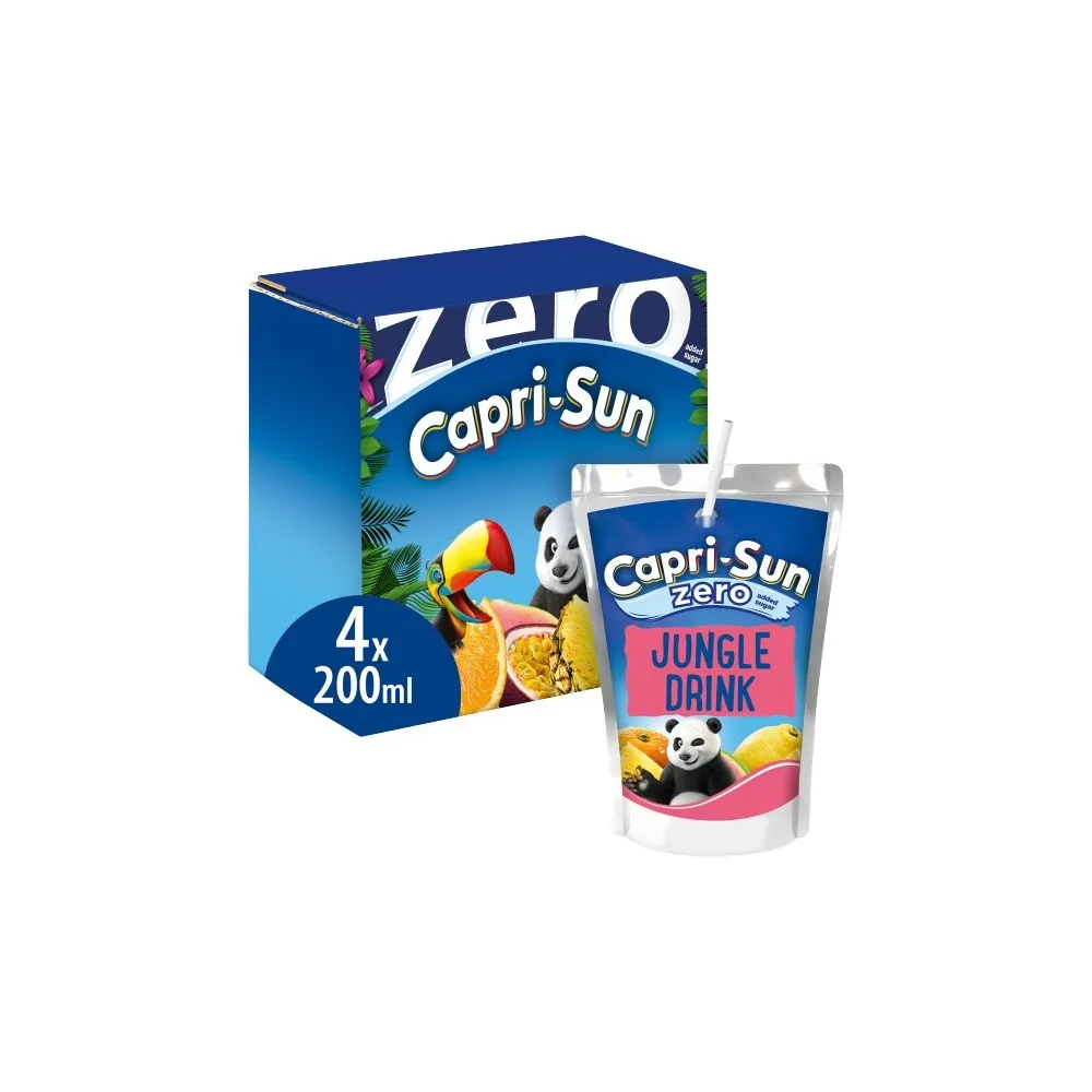 Capri Sun Jungle Zero 200ml Capri Sun Jungle Zero 200ml