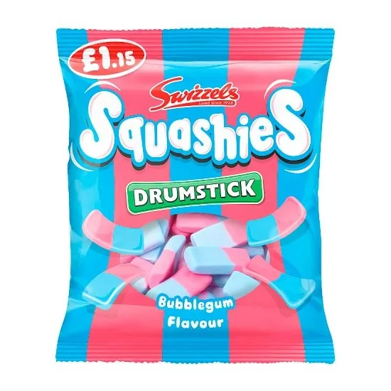 Swizzels Squashies Bubblegum PMP 120g
