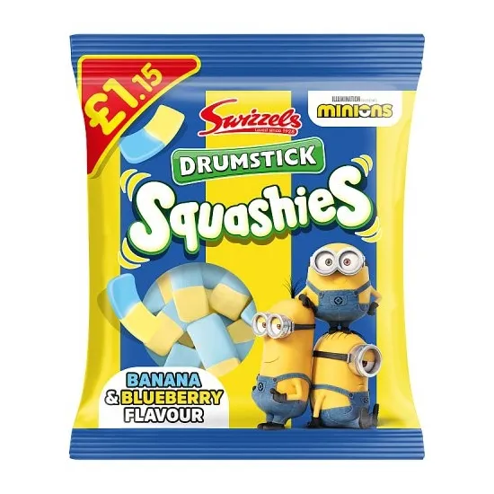 Swizzles Squashies Minions PMP 120g