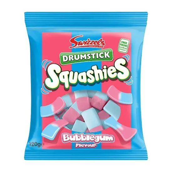 Swizzles Squashies Bubblegum  120g