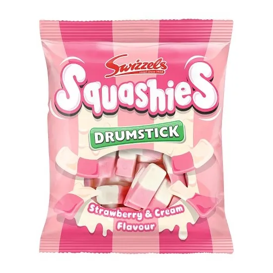 Swizzels Squashies Strawberry & Cream 120g