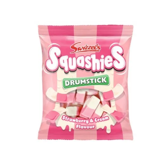 Swizzels Squashies Strawberry & Cream 140g