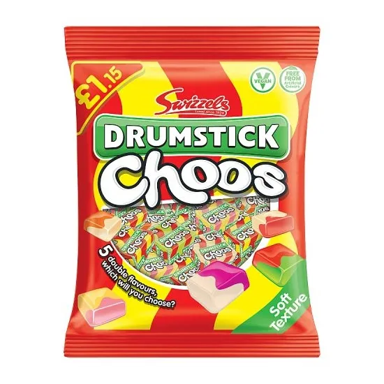 Swizzels Drumstick Choos PMP 115g