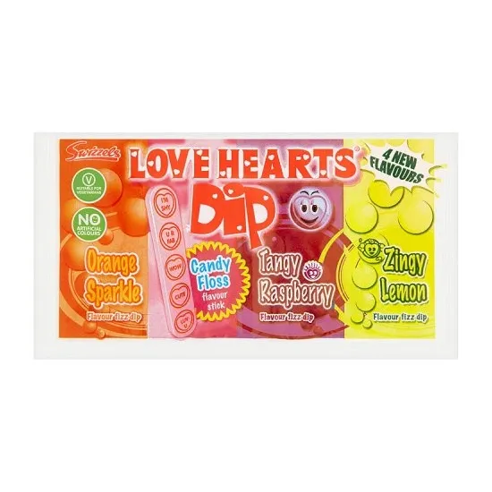Swizzles Love Hearts Dip 36