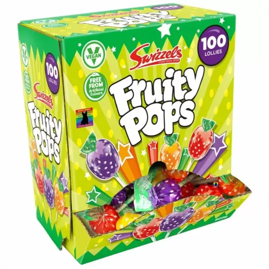 Swizzles Fruity Pops 100