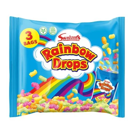 Swizzles Rainbow Drops Multibag Srp 10'S