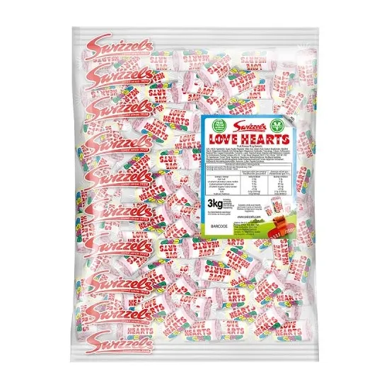 Swizzles Love Hearts Mini Rolls 3Kg