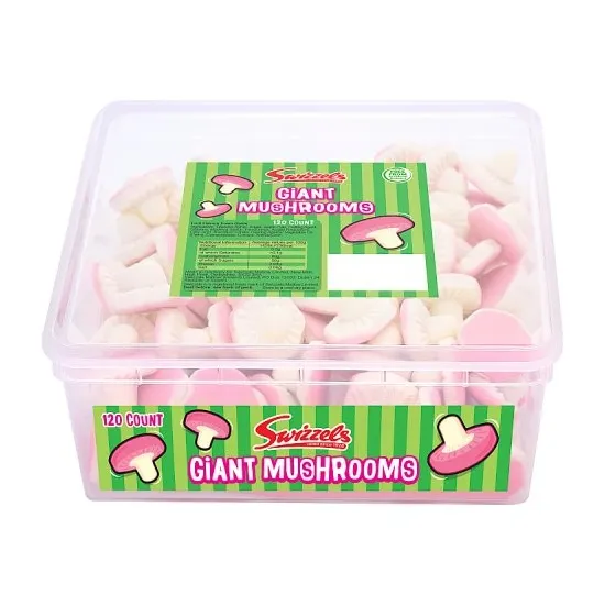 Swizzles Foam Mushrooms 120Ct