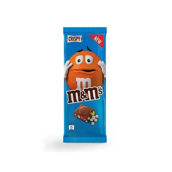 M&M's Crispy Chocolate Bar 150g