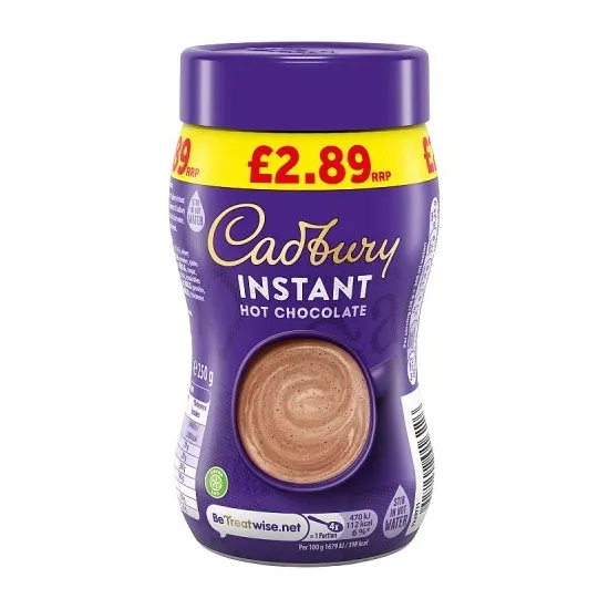 Cadbury Instant Hot Chocolate PMP 250g