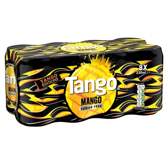 Tango Sugar Free Mango 8Pk 330ml