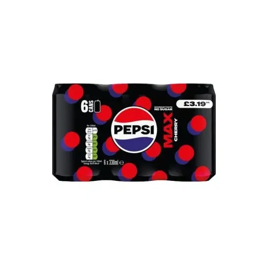 Pepsi Max Cherry PMP 330ml