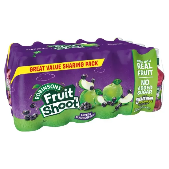 Fruit Shoot No Added Sugar Apple & Blackcurrant 200ml