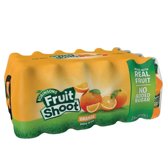 Fruit Shoot No Added Sugar Orange 200ml