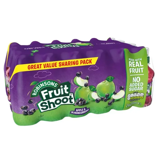 Fruit Shoot No Added Sugar Apple & Blackcurrant 200ml