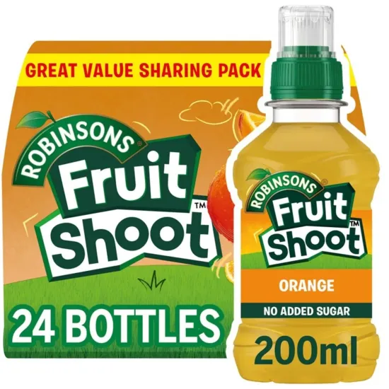 Fruit Shoot No Added Sugar Orange 200ml