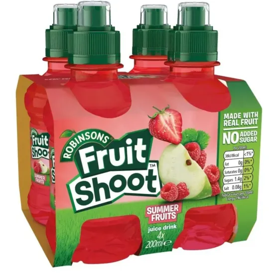 Fruit Shoot No Added Sugar Summer Fruit 200ml