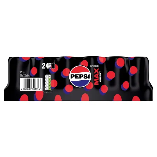 Pepsi Max Cherry 24Pk 330ml
