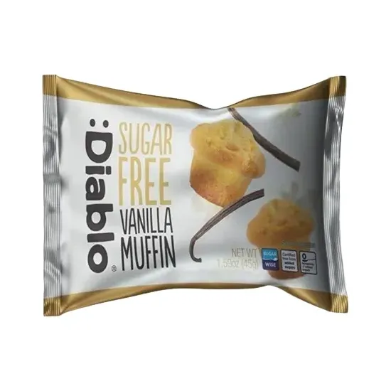 Diablo Sugarfree  Single Vanilla Muffin 45g