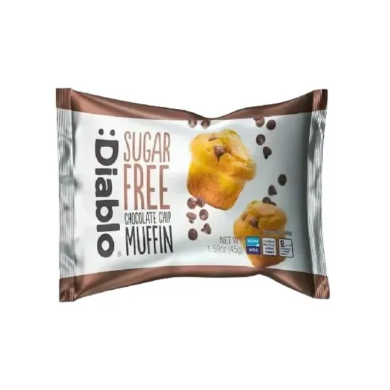 Diablo Sugarfree  Single Choclate Chip Muffin 45g