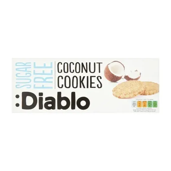 Diablo Sugarfree Coconut Cookies 150g
