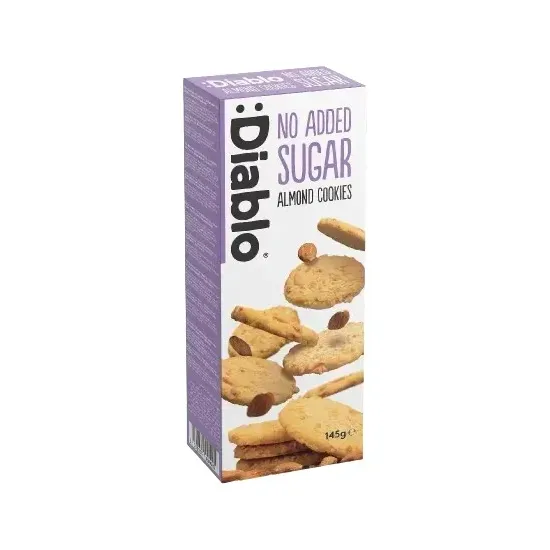 Diablo No Added Sugar Almond Cookies 145g