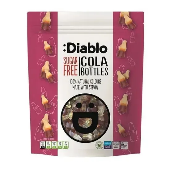 Diablo Cola Bottles Sweets 75g