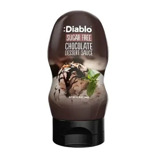 Diablo No added sugar Dessert Topping Chocolate 290ml
