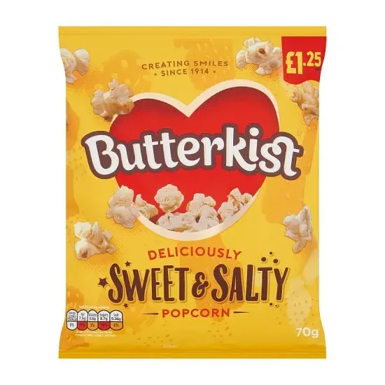 Butterkist Sweet & Salty Popcorn PMP 70g
