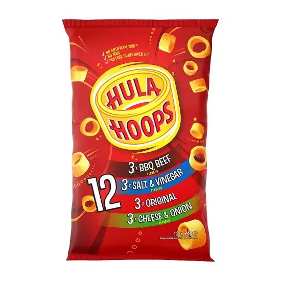 Hula Hoops Variety Multipack Crisps 12 Pack