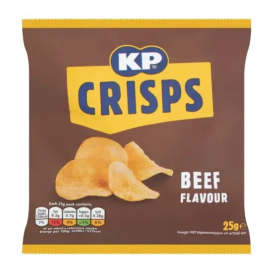 KP Beef Crisps 25g
