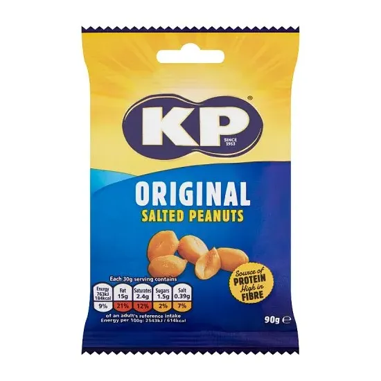 KP Original Salted Peanuts 90g