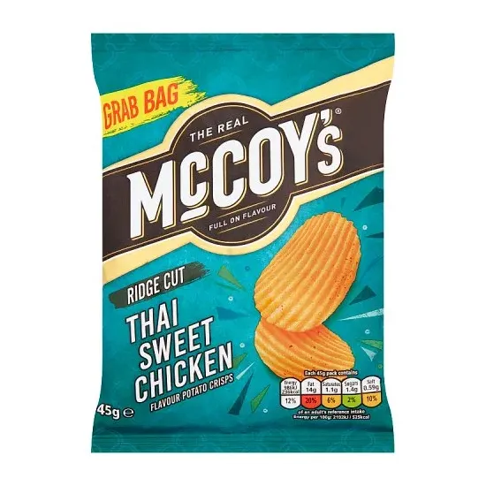 McCoy's Thai Sweet Chicken Grab Bag Crisps 45g