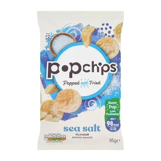 Popchips Sea Salt Sharing Crisps 85g