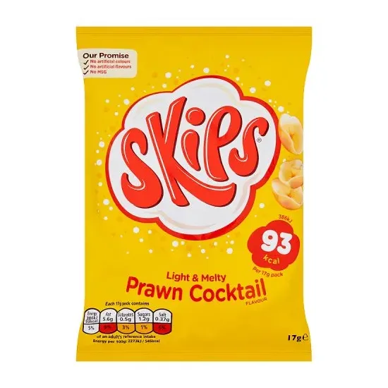 Skips Prawn Cocktail Crisps 17g