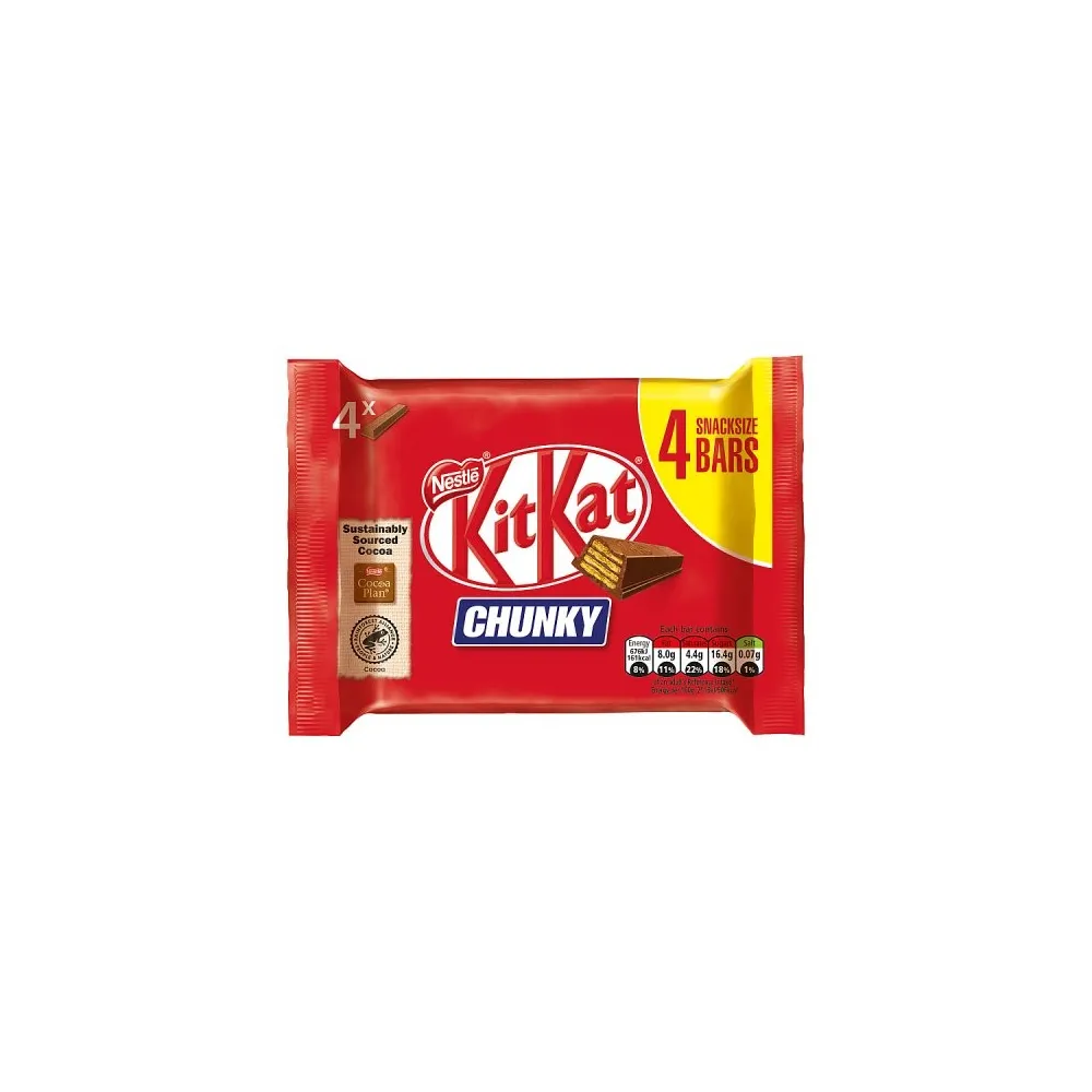 Kit Kat Chunky Milk Multipack (4x32g) Kit Kat Chunky Milk Multipack (4x32g)