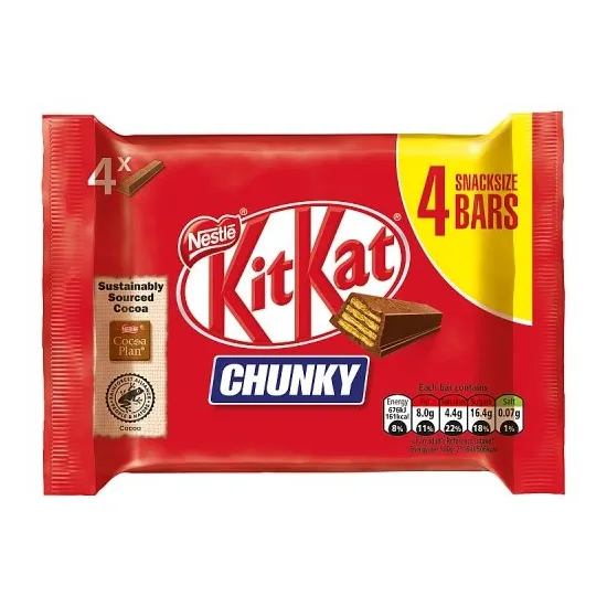 Kit Kat Chunky Milk Multipack (4x32g) Kit Kat Chunky Milk Multipack (4x32g)