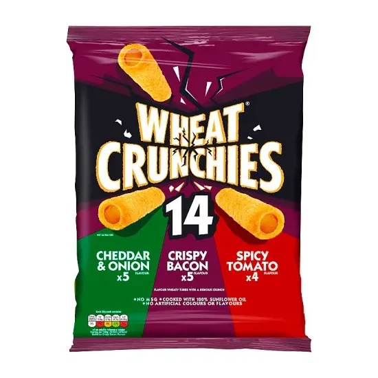 Wheat Crunchies Variety Multipack Crisps 14 pack