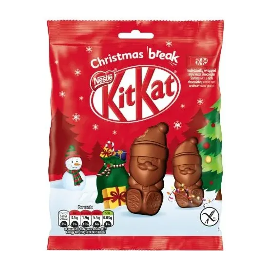 Kit Kat Mini Pouch Santa 55g