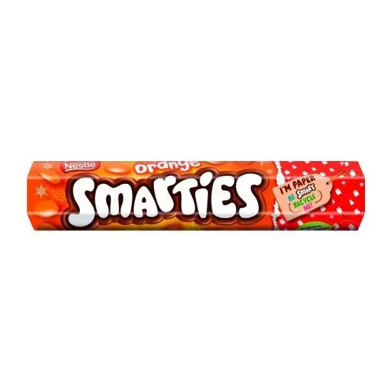 Smarties Giant Tube Orange 120g