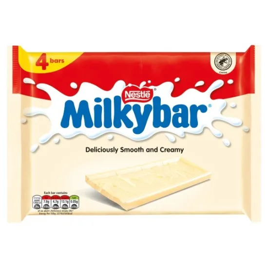 Milkybar Medium Bar Multipack (4x25g)