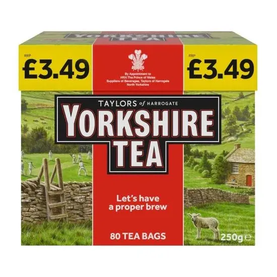 Taylors of Harrogate Yorkshire Tea PMP 80's