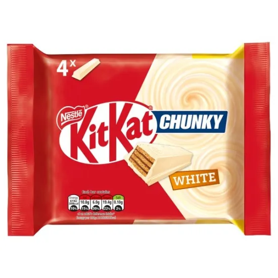 Kit Kat Chunky White 4 Pack (4x40g)