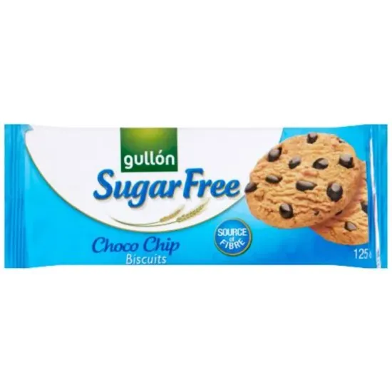 Gullon Sugar Free Chocolate Chip Biscuits 125g