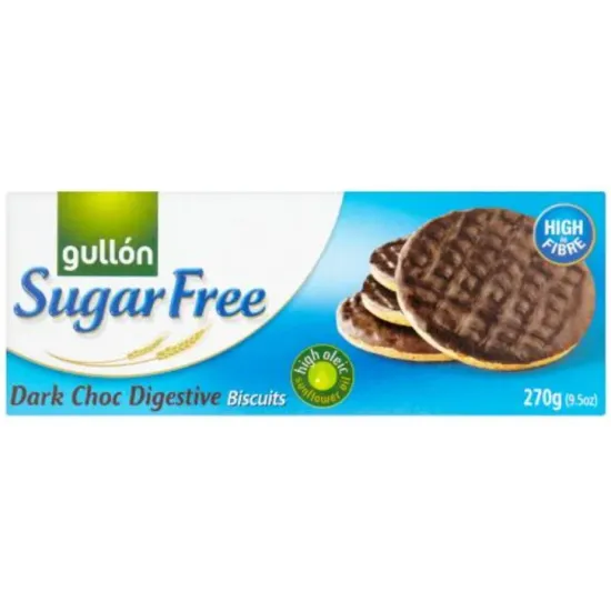 Gullon Sugar Free Dark Chocolate Digestives 270g