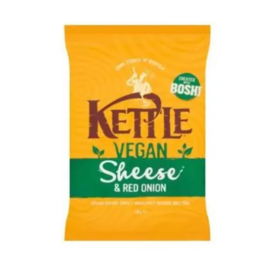 Kettle Vegan Sheese & Red Onion 130g