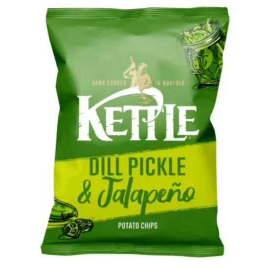 Kettle Dill Pickle & Jalapeno 125g