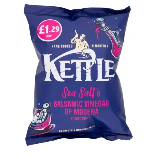 Kettle Sea Salt & Balsamic Vinegar of modena PMP 80g