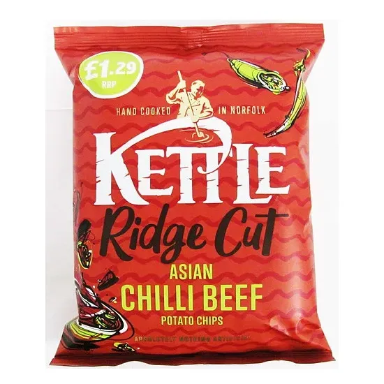 Kettle Asian Chilli Beef Ridge PMP 80g